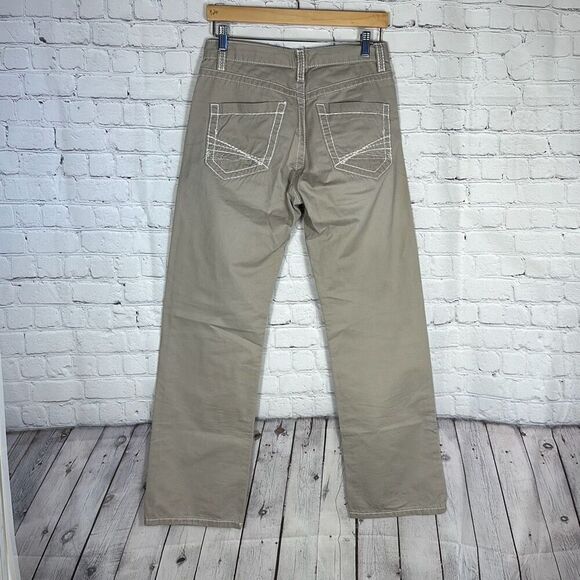 BKE Casuals  Men’s Tyler Straight Jeans size 28W x 32L Tan Khaki Chino Pants - Picture 6 of 10